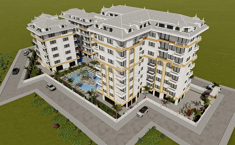 New investment project in the center of Alanya