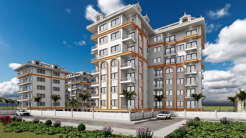New investment project in the center of Alanya