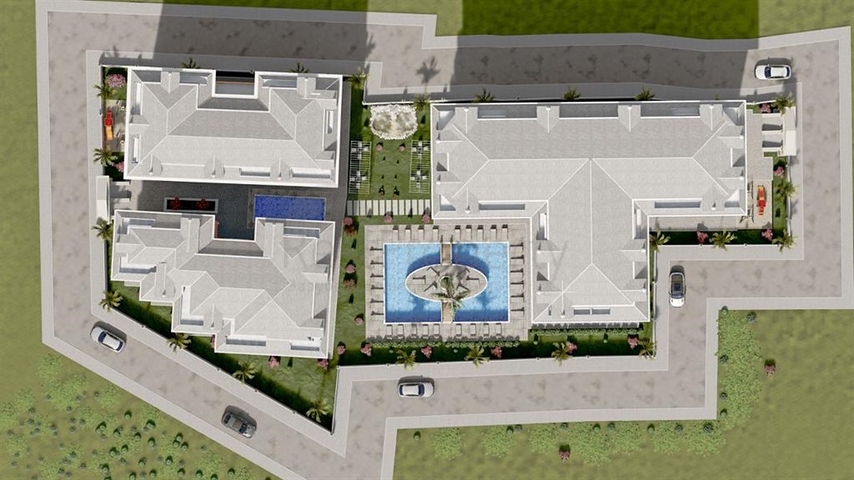 New investment project in the center of Alanya