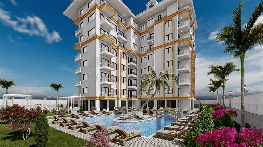 New investment project in the center of Alanya