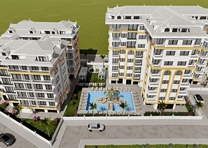 New investment project in the center of Alanya