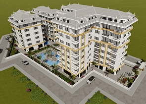 New investment project in the center of Alanya