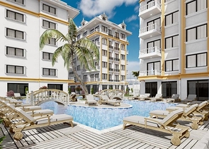 New investment project in the center of Alanya