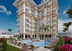New investment project in the center of Alanya