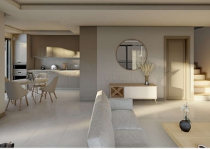 Boutique villa project under construction in Gundogan district 