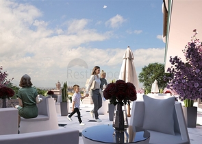 Luxury complex under construction in Demirtas district