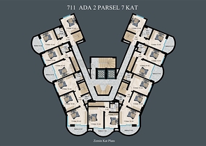Luxury complex under construction in Demirtas district