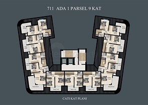 Luxury complex under construction in Demirtas district