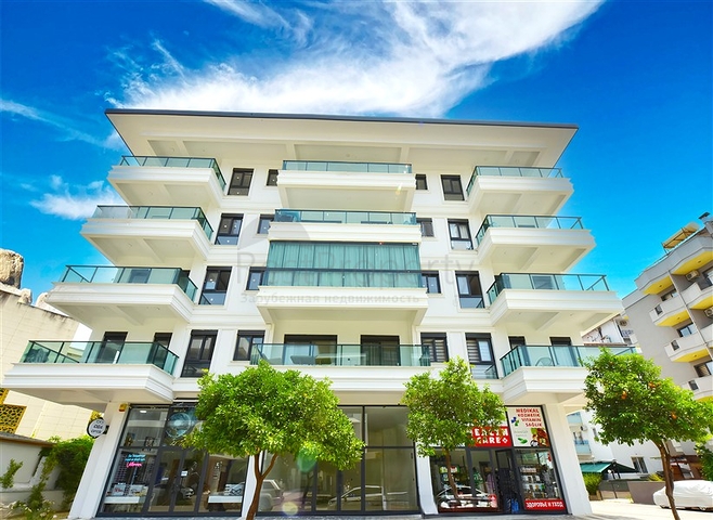 A new classic style project 400 m from the sea in the Oba area