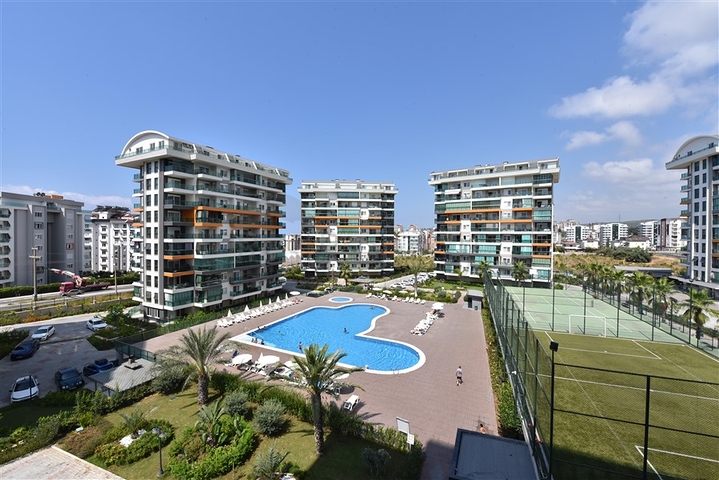 One-bedroom furnished apartment in Avsallar district