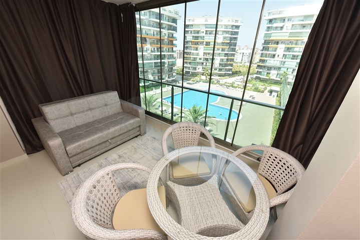 One-bedroom furnished apartment in Avsallar district