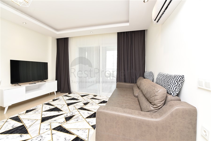 One-bedroom furnished apartment in Avsallar district