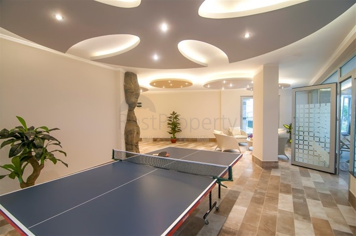 1+1 apartment for rent in Kestel