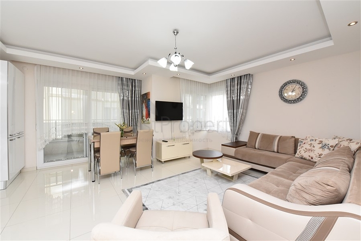 1+1 apartment for rent in Kestel