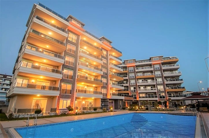 1+1 apartment for rent in Kestel
