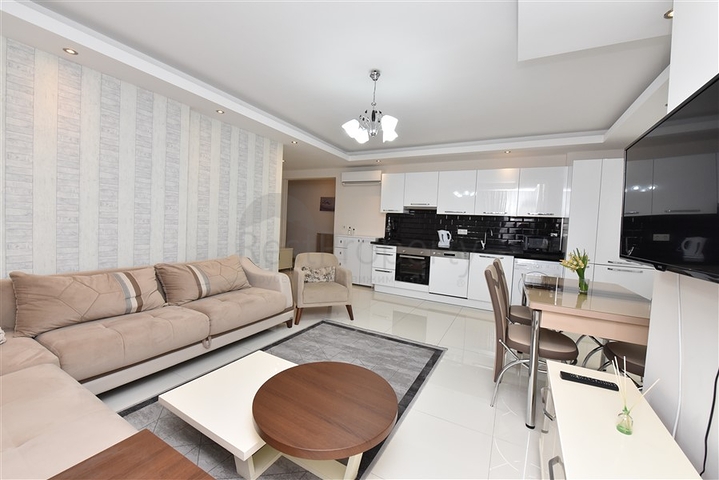 1+1 apartment for rent in Kestel