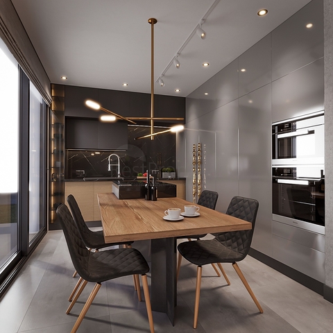 Luxury villa project under construction in Yalikavak area 