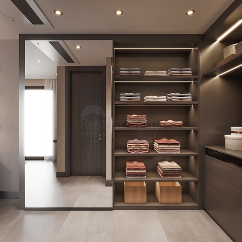 Luxury villa project under construction in Yalikavak area 