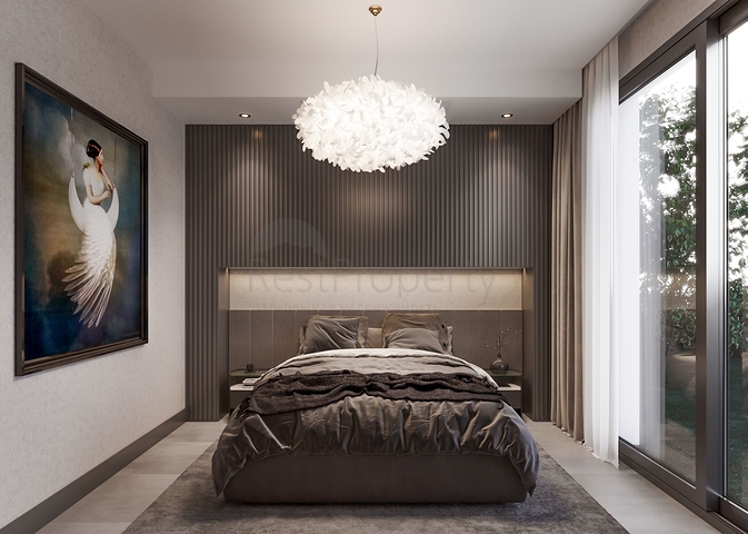 Luxury villa project under construction in Yalikavak area 