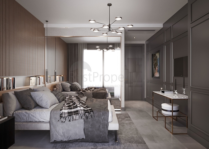 Luxury villa project under construction in Yalikavak area 