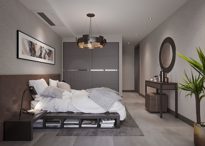 Luxury villa project under construction in Yalikavak area 