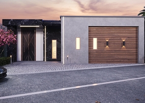 Luxury villa project under construction in Yalikavak area 