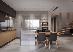 Luxury villa project under construction in Yalikavak area 