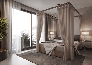 Luxury villa project under construction in Yalikavak area 