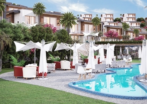 Luxury villa project under construction in Yalikavak area 