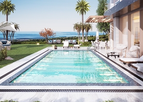 Luxury villa project under construction in Yalikavak area 