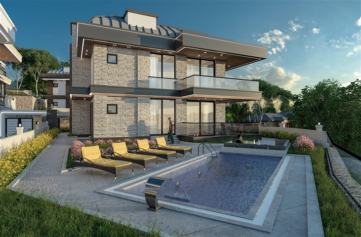 Luxury villas in Demirtas area