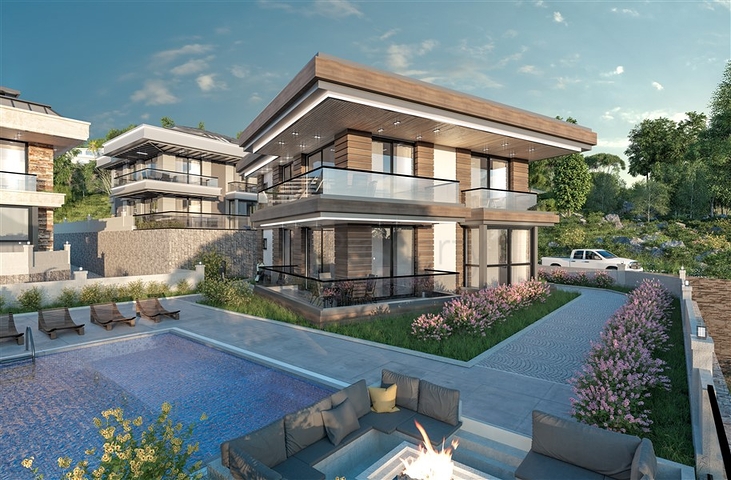 Luxury villas in Demirtas area