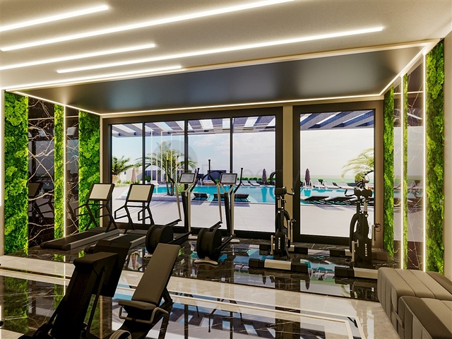 Apartments in a new residential complex in Mahmutlar