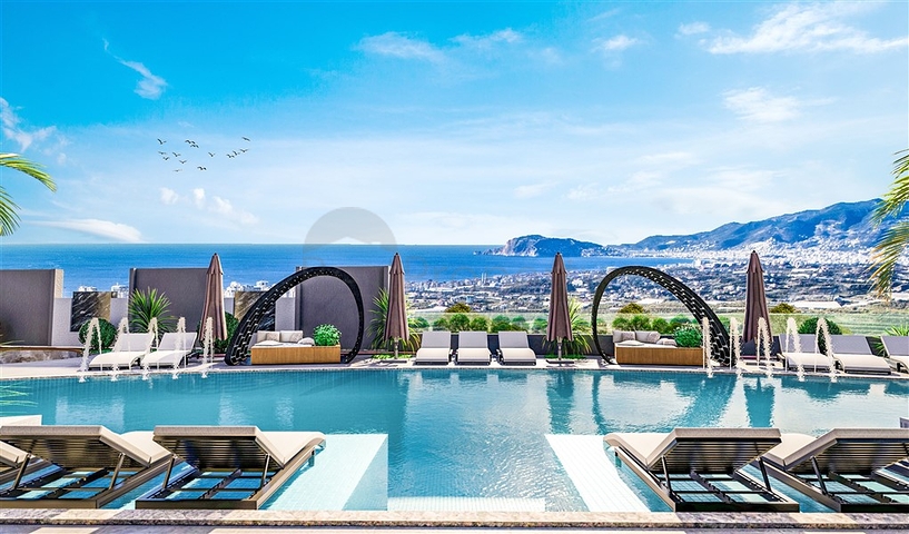 Apartments in a new residential complex in Mahmutlar