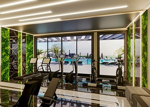 Apartments in a new residential complex in Mahmutlar