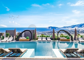 Apartments in a new residential complex in Mahmutlar