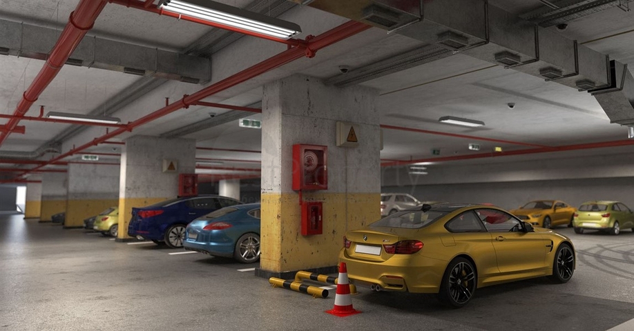 A boutique concept complex under construction in the Oba area