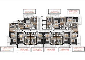 A boutique concept complex under construction in the Oba area