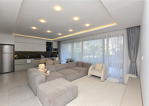 Ultra-modern 3+1 duplex with its own garden in a luxury complex