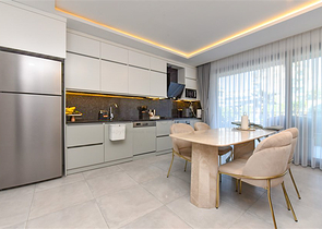 Ultra-modern 3+1 duplex with its own garden in a luxury complex