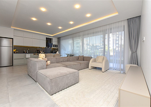Ultra-modern 3+1 duplex with its own garden in a luxury complex