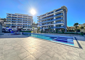 Ultra-modern 3+1 duplex with its own garden in a luxury complex