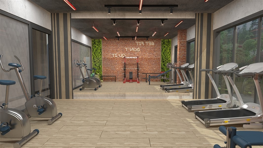 Modern complex in the European area of Oba