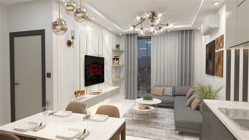 Modern complex in the European area of Oba