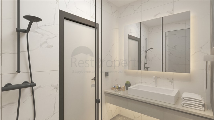 Modern complex in the European area of Oba