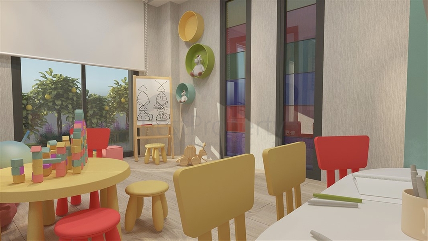 Modern complex in the European area of Oba