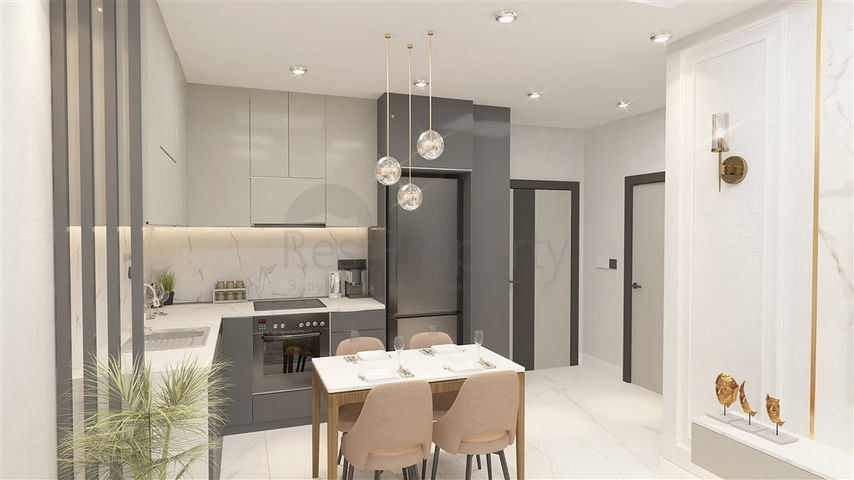 Modern complex in the European area of Oba