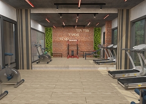 Modern complex in the European area of Oba