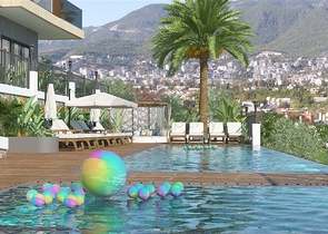 Modern complex in the European area of Oba