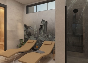 Modern complex in the European area of Oba